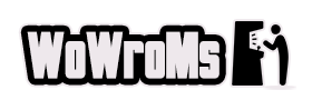 wowroms website logo